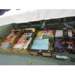 MAGIC, 4 boxes of reference books & magazine relating to The Magic Arts