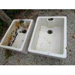 BELFAST SINKS, 2 sinks 24" x 18"