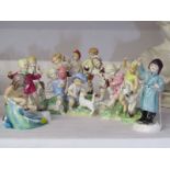 ROYAL WORCESTER FIGURES, set of 12 child figures "Months Of The Year" by Doughty