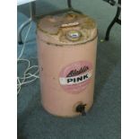 ADVERTISING, Aladdin Pink storage canister