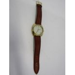 GENTS MOVADO ELECTRONIC WRIST WATCH, with date aperture, appears in good working condition