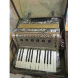 "GERALDO" PIANO ACCORDIAN, with carrying case