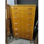 RETRO, G-PLAN, 6 drawer chest, 24" wide x 46" high