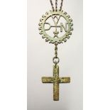 A ROMAN HANGING CROSS.