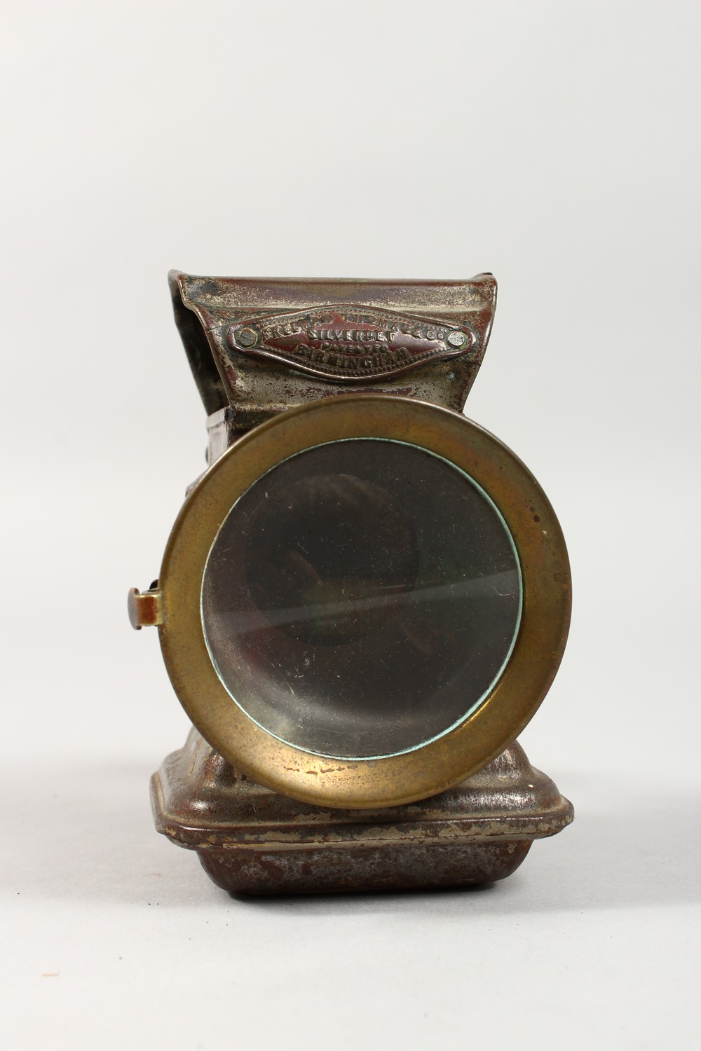 A VINTAGE TIN "SILVER PET" CYCLE LAMP. - Image 4 of 10