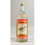 STOLICHNAYA, Russia Vodka, 1 Litre.