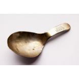 A GEORGE III CADDY SPOON. London 1811.