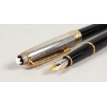 TWO MONT BLANC PENS.