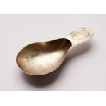 A GEORGE III CADDY SPOON. Sheffield 1787. Maker: Nathaniel Smith & Co.