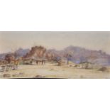 Frederick G... Green (19th - 20th Century) British. "Matoppos, Rhodesia", Watercolour, Signed with