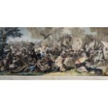 Jean Philibert Lefebvre (act.1789) French. "The Battle of Arbela", Watercolour, Extensively