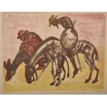 Cadorin (20th Century) European. 'Don Quixote', Lithograph in Colours, Signed and Numbered 12/30,