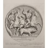 Petrus Sanctus Bartolus (17th Century) Italian. "Venationes", Engraving, Unframed, 10.75" x 10", and