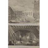 18th Century English School. "View of the Extensive Premises of the London Wine Company, No.141,