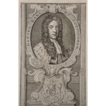 After Jacobus Houbraken (1698-1780) Dutch. "Daniel, Earl of Nottingham", Engraving, Unframed, 6.