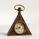 A MASONIC POCKET WATCH.