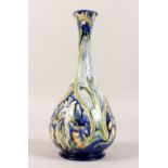 A SUPERB MOORCROFT FLORIAN WARE VASE, CIRCA. 1900-1902. Signed W. Moorcroft in green, No. M1823.