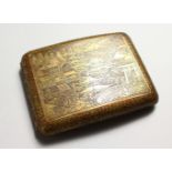 A JAPANESE KOMAI CIGARETTE CASE. 4.25ins wide.