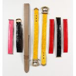 VARIOUS WATCH STRAPS.