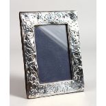 A BLUEBELL SILVER PHOTOGRAPH FRAME. 6ins x 4.5ins.
