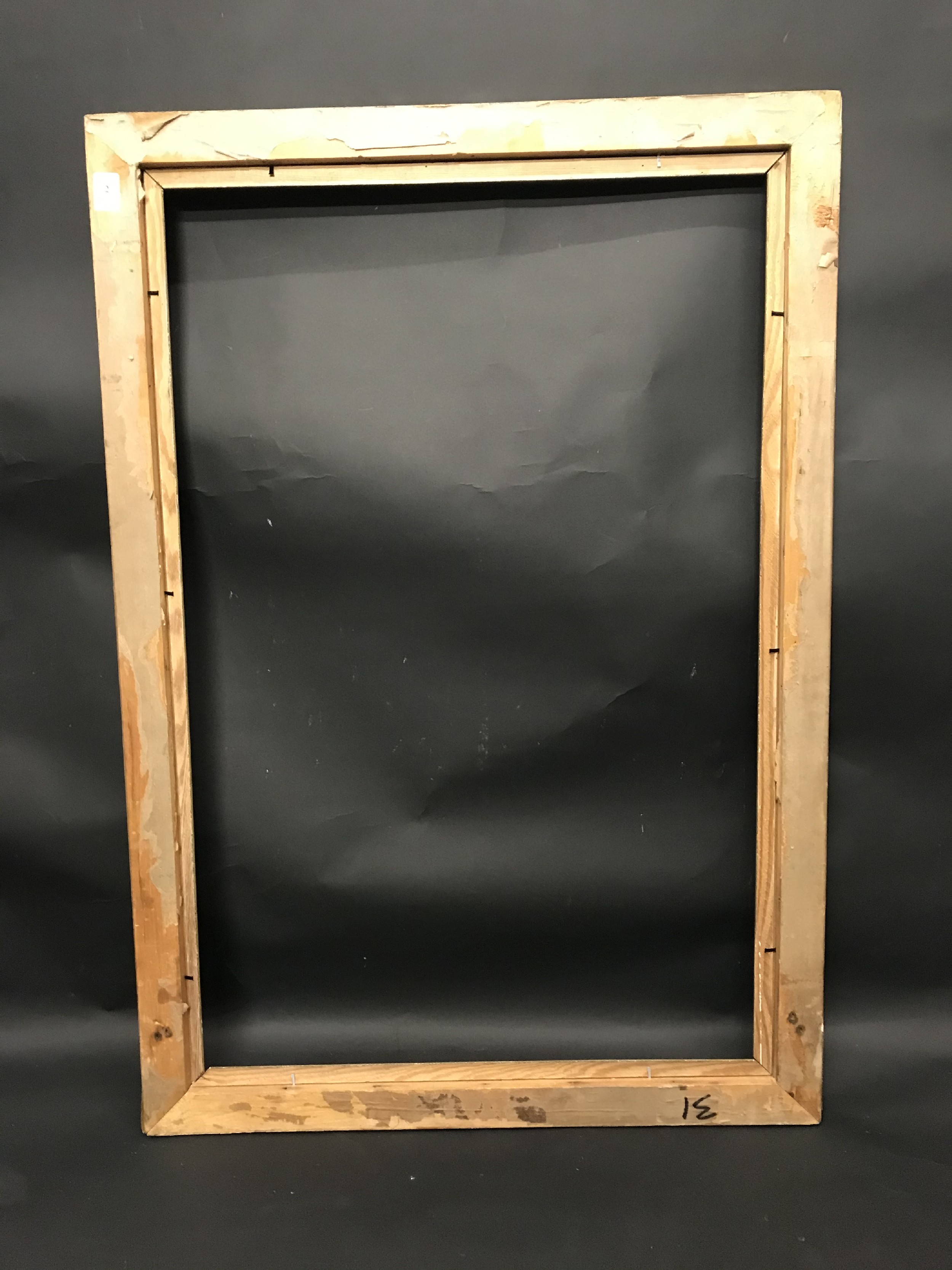 19th Century English School. A Birds Eye Maple Frame, with Gilt Slip, 33.5" x 22" (rebate). - Image 3 of 3