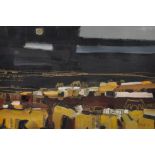 Circle of Donald McIntyre (1923-2009) British. Untitled, Oil on Paper, Indistinctly Signed and Dated