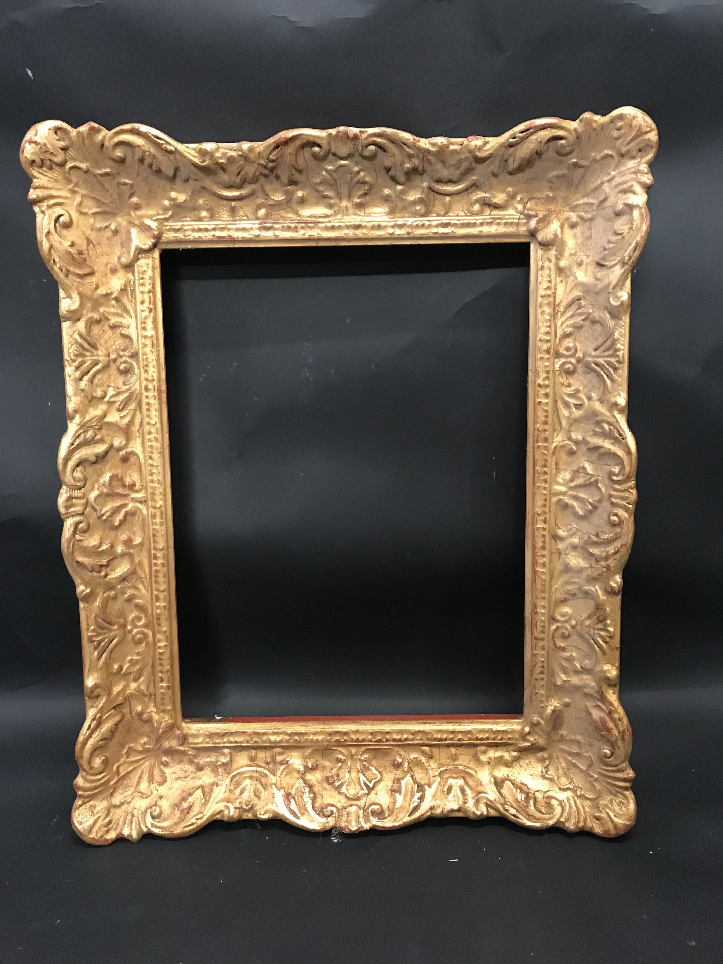 20th Century English School. A Gilt Composition Frame, with swept centres and corners, 15.75" x 11. - Image 2 of 3