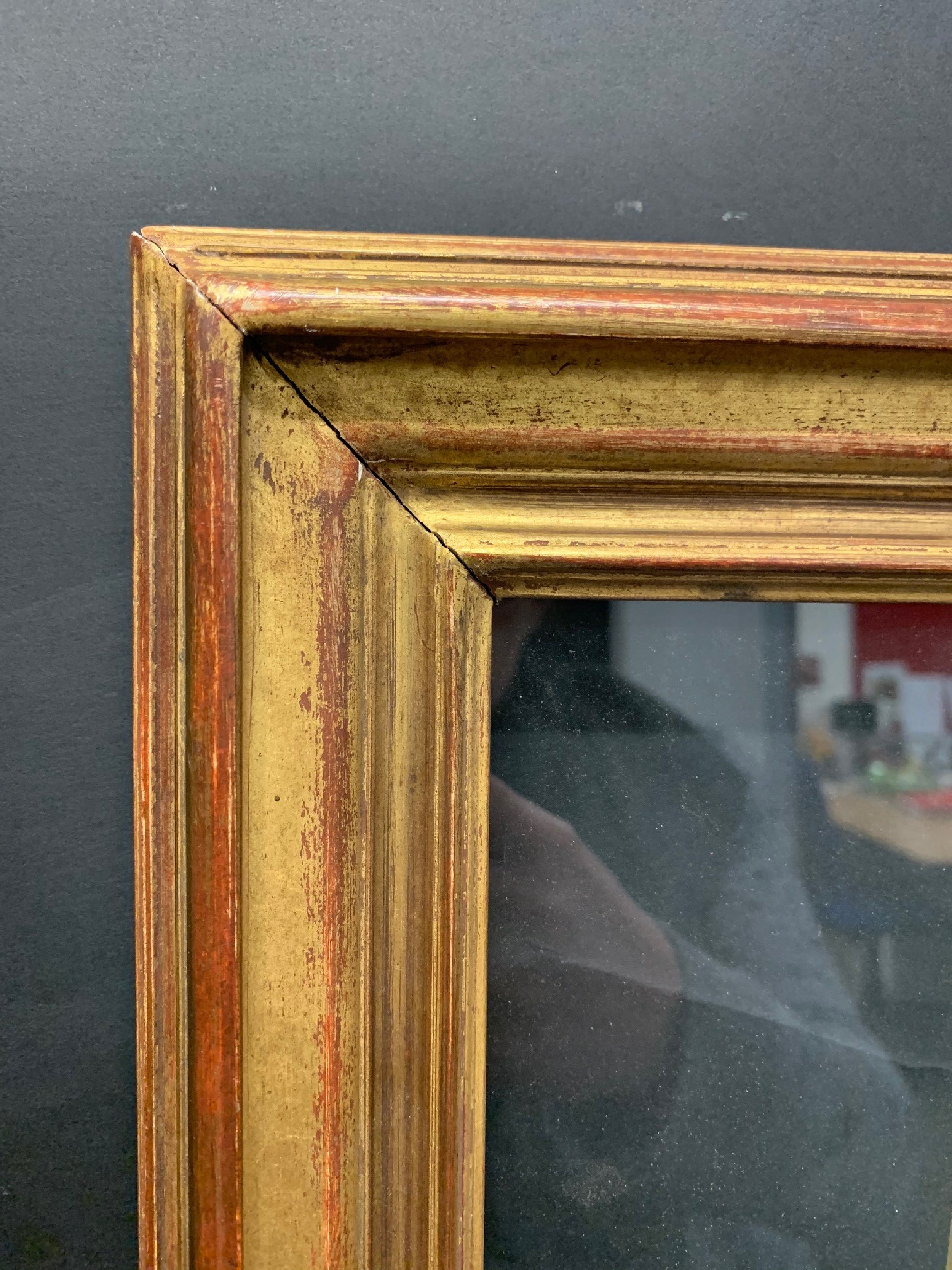 20th Century English School. A Gilt Composition Frame, 17" x 11.25" (rebate).