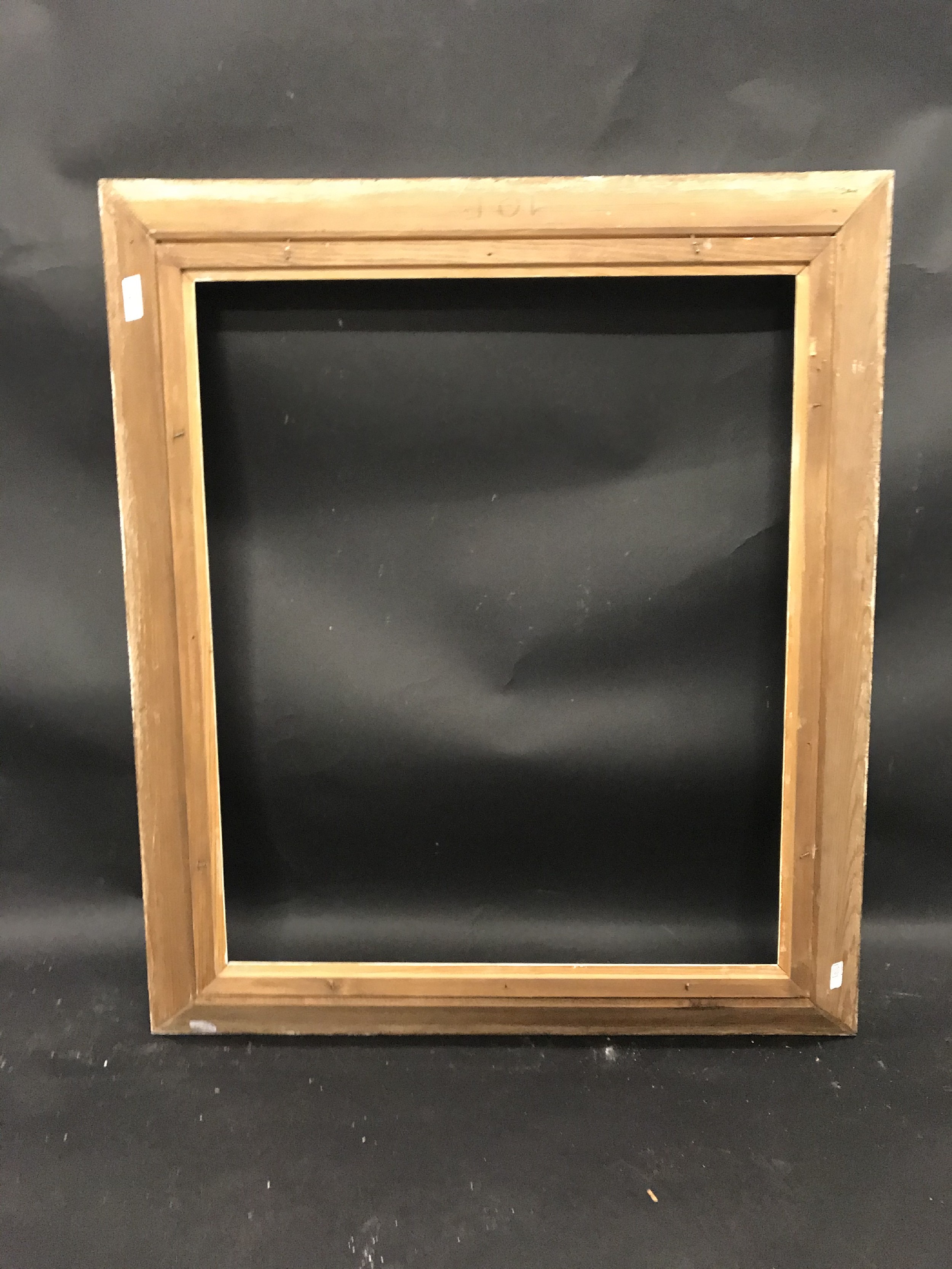 20th Century French School. A White Painted Frame, 21.5" x 18" (rebate). - Image 3 of 3