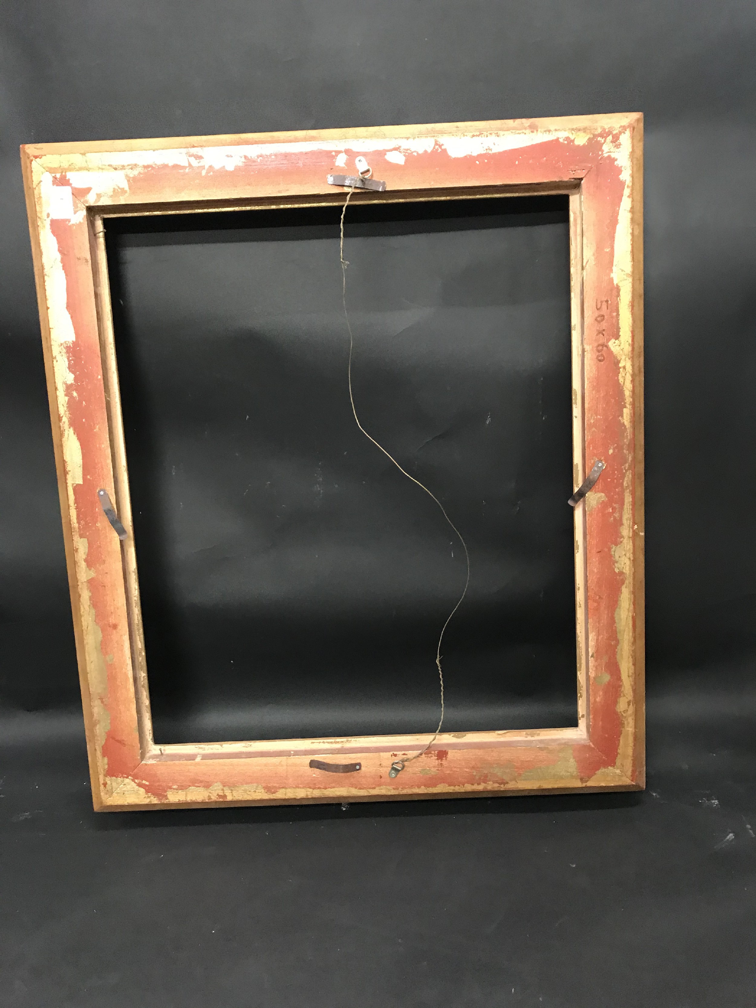 20th Century English School. A Gilt Composition Frame, we swept centres and corners, 23.5" x 19. - Image 3 of 3