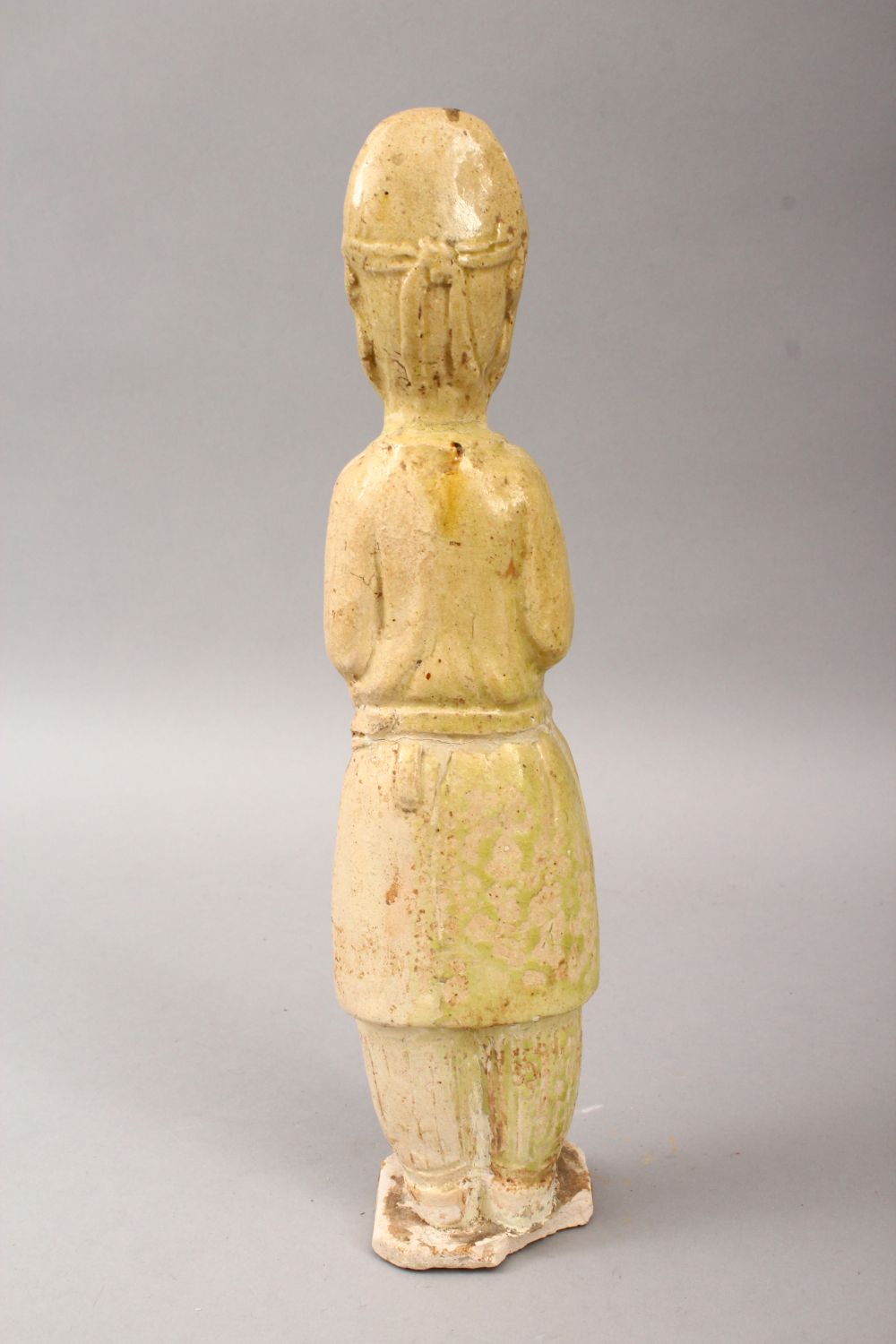 A GOOD CHINESE TANG STYLE POTTERY FIGURE, with a 28cm - Image 4 of 5