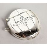 A SILVER ASSOCIATION FOOTBALL VESTA.