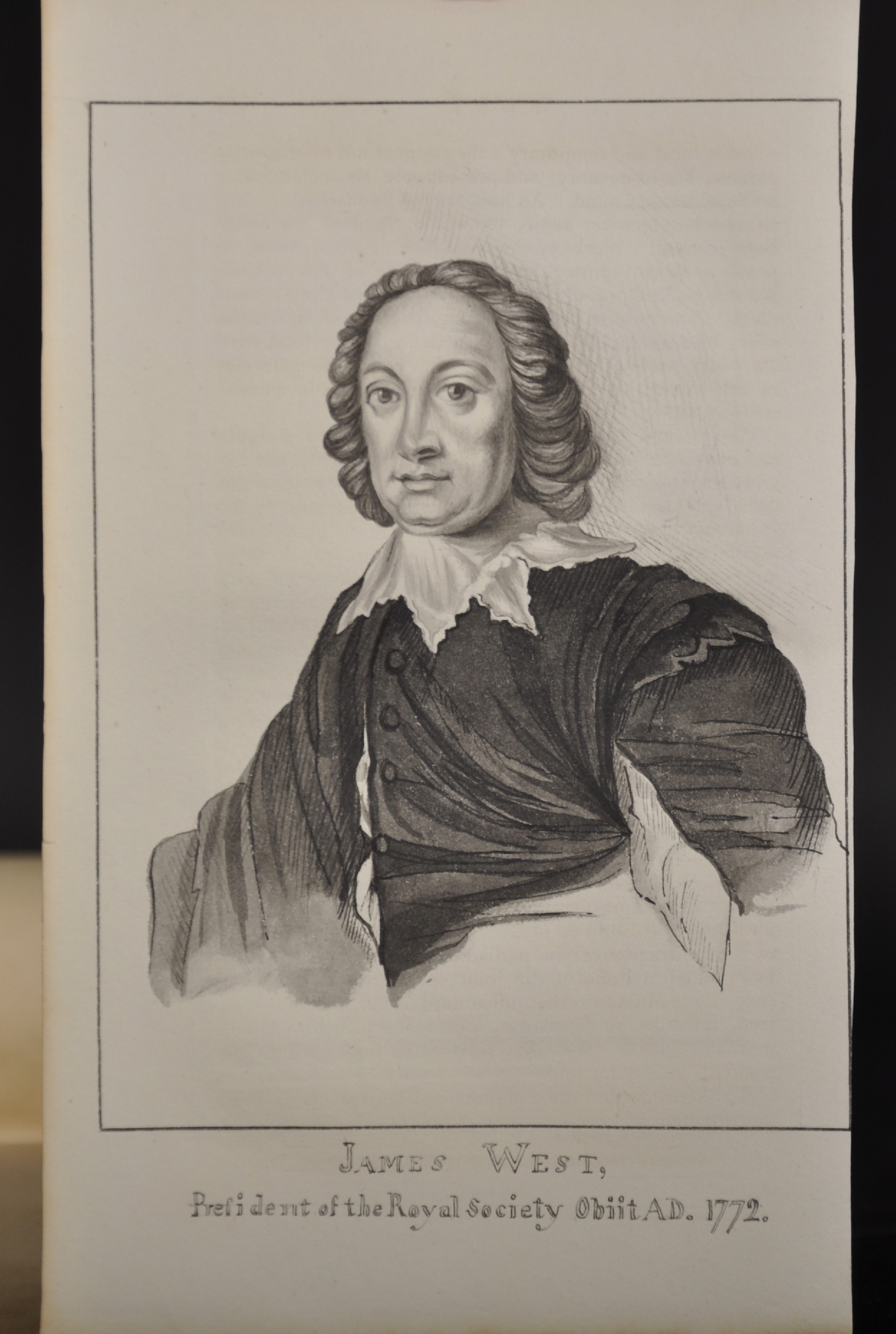 18th Century English School. Portrait of James West, President of the Royal Society, Obiit AD. - Image 2 of 4