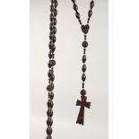 A ROSARY NECKLACE.