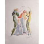 Salvador Dali (1904-1989) Spanish. "La Danse", Lithograph, Signed and Numbered 124/250 in Pencil,