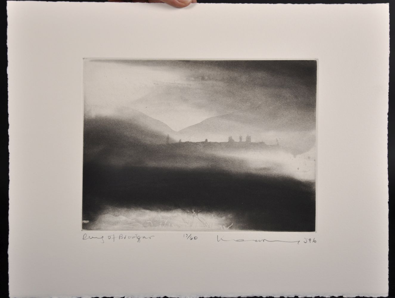 Norman Ackroyd (1938- ) British. "Orkney", "Marwick Head", Etching, Signed, Inscribed, Dated '96 and - Image 4 of 4