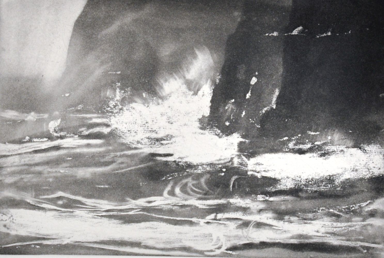 Norman Ackroyd (1938- ) British. "Orkney", "Marwick Head", Etching, Signed, Inscribed, Dated '96 and