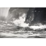 Norman Ackroyd (1938- ) British. "Orkney", "Marwick Head", Etching, Signed, Inscribed, Dated '96 and