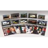 Bond in Motion - The Official James Bond Car Collection Magazine by Eaglemoss. Issues 91-100, to