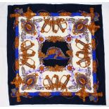 A MATINTO SILK SCARF.