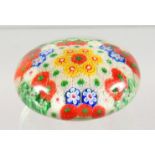 A MILLEFIORI PAPERWEIGHT.