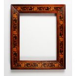 A TUNBRIDGE WARE MARQUETRY INLAID PHOTOGRAPH FRAME. 9ins x 7.5ins.