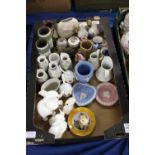 A quantity of collectable china to include Lladro, Wedgwood, Coalport etc etc.