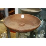 Robert Thompson of Kilburn, a circular oak bowl with trademark mouse to the centre.