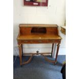 A French style ormolu mounted ladies' writing desk.