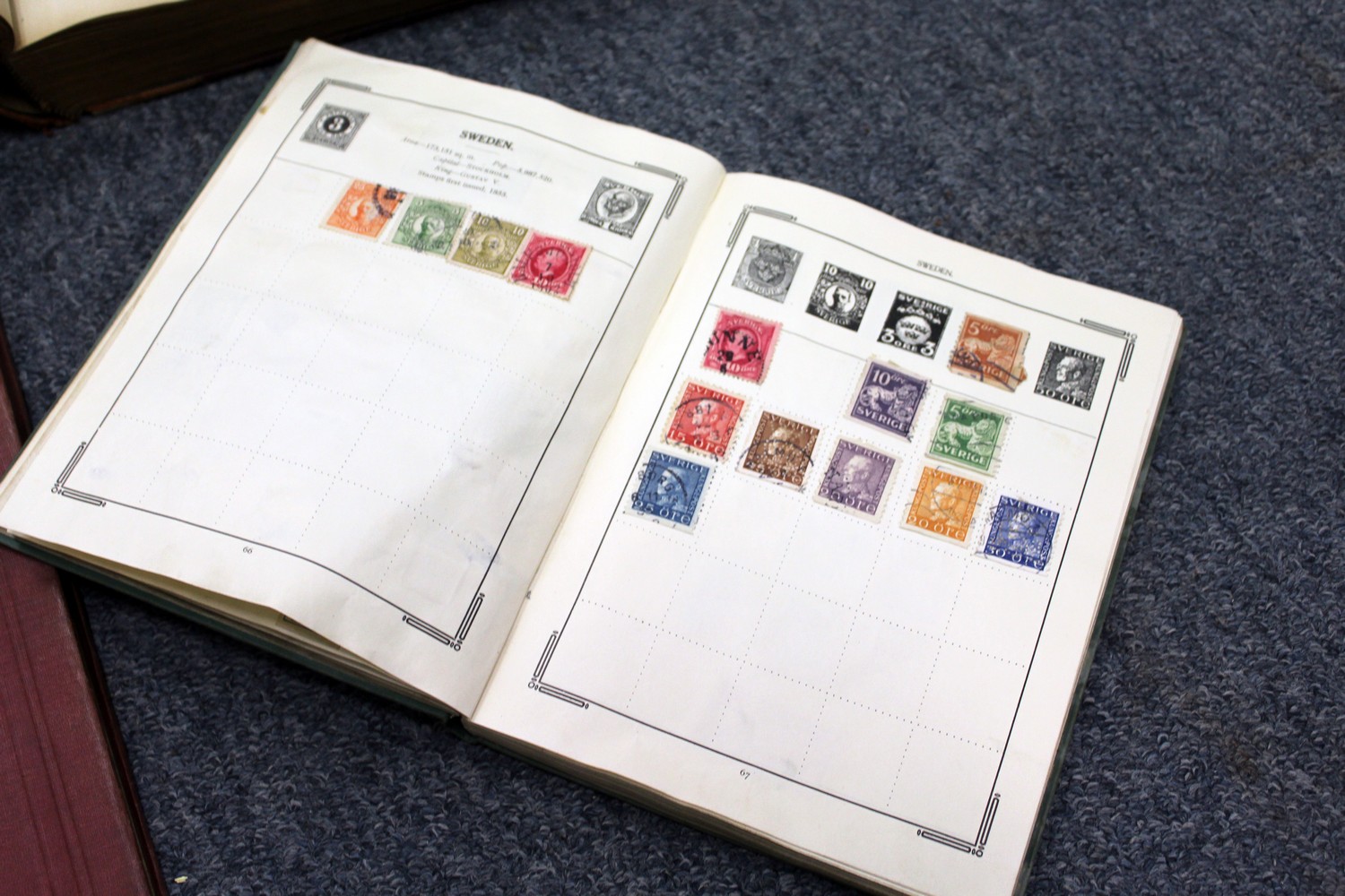 Stamp albums and contents. - Image 13 of 17