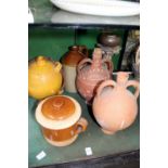 Earthenware jugs and vases etc.