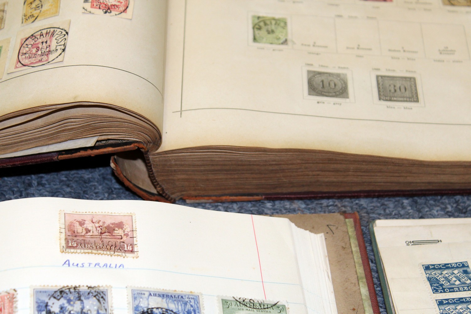 Stamp albums and contents. - Image 7 of 17