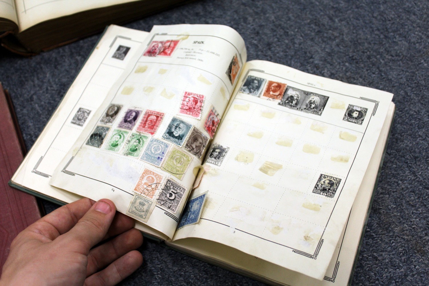 Stamp albums and contents. - Image 12 of 17