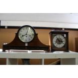 Two mantle clocks.